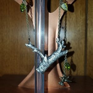 Handmade tree pendant necklace